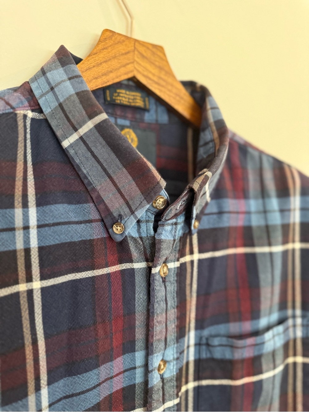 Viiyella London Plaid Shirt – Cotton/Wool